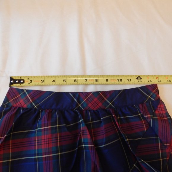 Vineyard Vines Jolly Plaid Party Ruffle Skirt NWT - Picture 11 of 15